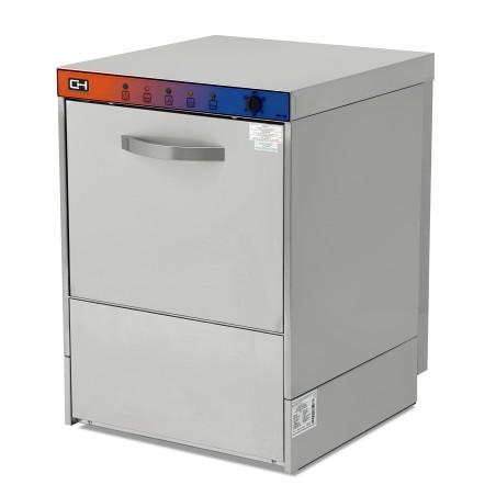 Máquina de lavar loiça industrial com bomba, abrilhantador e cesto de 50x50cm