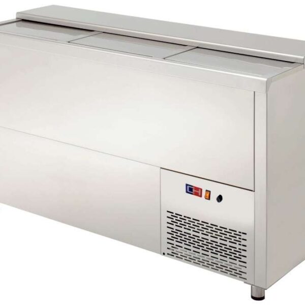 Enfriador de Botellas 5 Puertas Inoxidable Interior y Exterior de 2500 x550 x850h mm CORDOBA MRB-250I