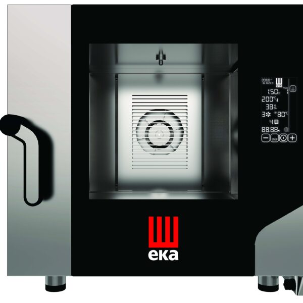 Horno eléctrico convección MILLENIAL BLACK MASK Gastronomía 5 bandejas GN1/1 MKF511BM Línea Padova