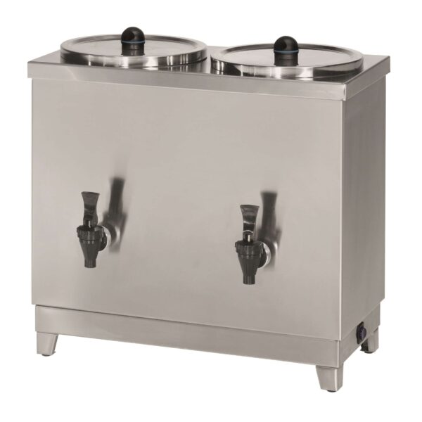 Termo de Leche 12 litros potencia de 1500+1500W con medidas 525x265x525h mm T12L