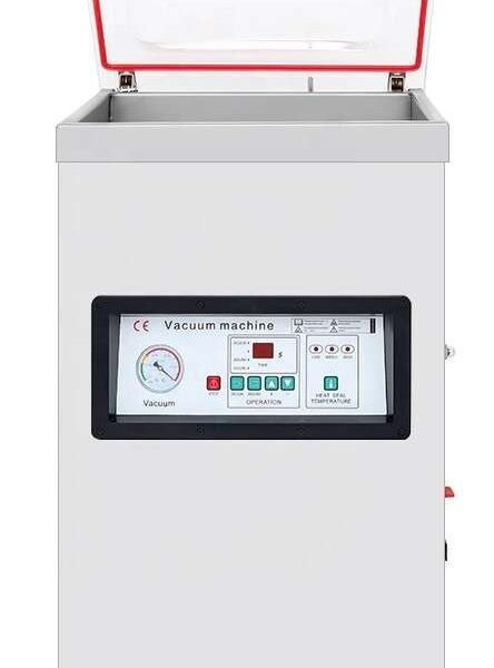 Envasadora de Vacío con Mueble 2 Barras Soldadura 400mm de 550x490x970h mm PEKIN DZ-400F
