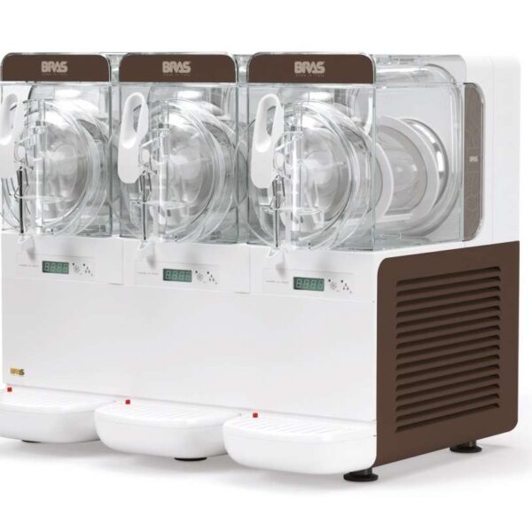 Granizadora compacta 3+3+3 litros BRAS B-CUBE3