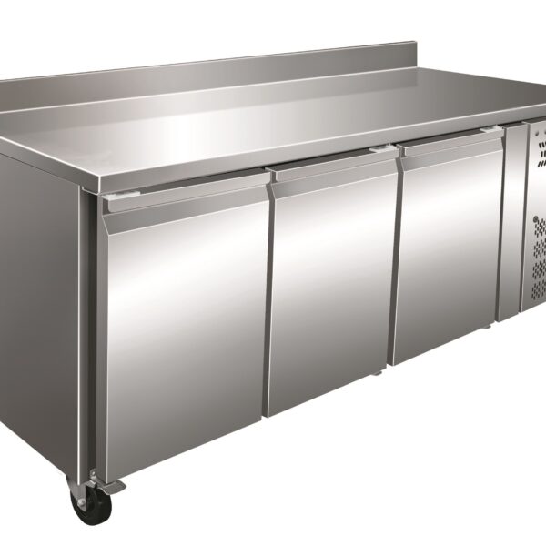 Mesa Refrigerada GN1/1 Acero Inoxidable 3 Puertas 1795x700x960h mm PEKIN GN3200TN