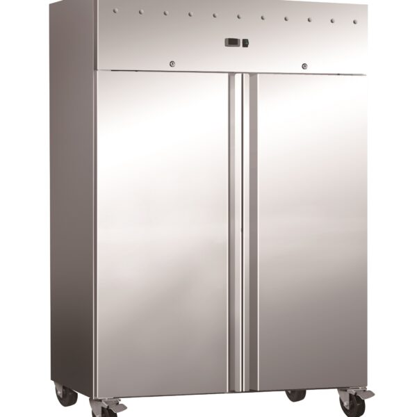 Armario Refrigerado Snack Acero Inoxidable 2 Puertas 1000 litros 1340x700x2010h mm PEKIN SNACK800TNV