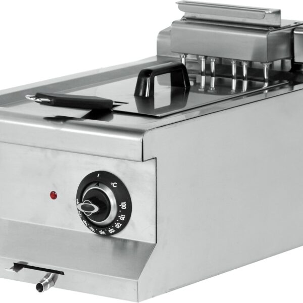 Freidora eléctrica sobremesa 10 litros 7,2 kW 400x635x285h mm EMP6FE010 Línea 600 Estambul