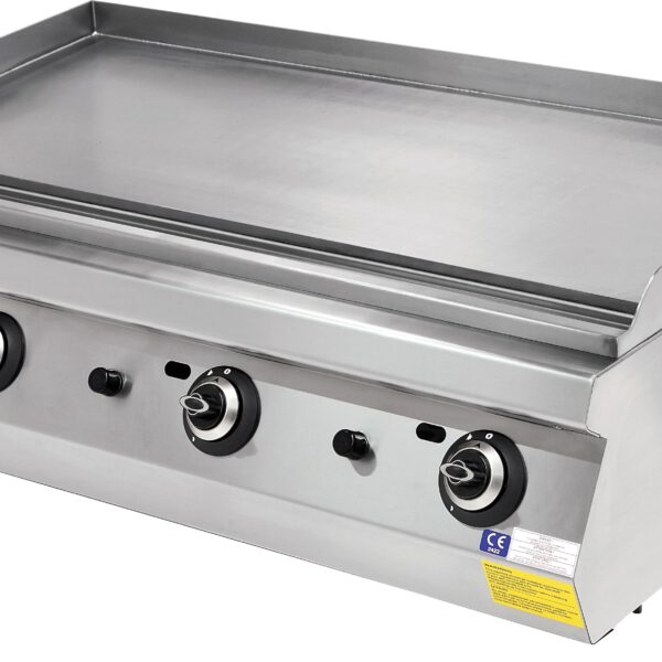 Frytops a Gas Cromo Duro Sobremesa 26 kW 1200x730x300h mm EMPPLS7IG030K Línea 700 Estambul