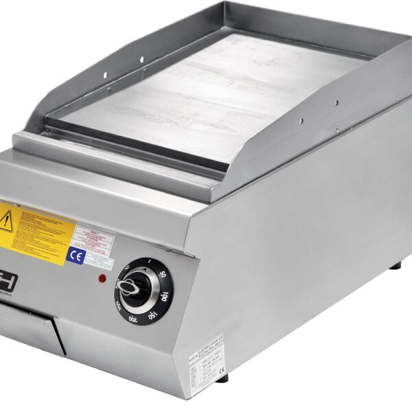 Frytops Eléctrico Cromo Duro Sobremesa 6 kW 400x900x300h mm EMPPLS9IE010K Línea 900 Estambul