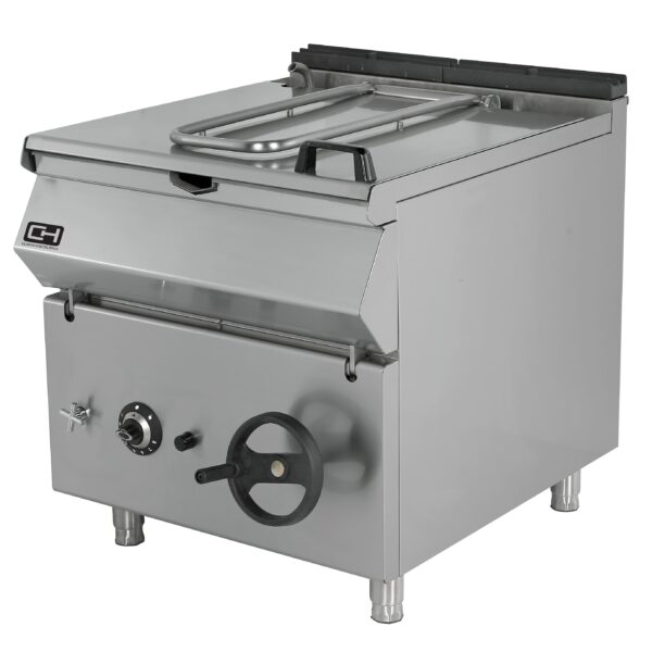 Sartén Basculante a Gas 80 litros 11,20 kW 800x900x850h mm Línea 900 Estambul