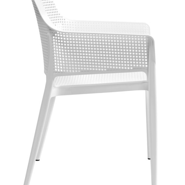 Sillón Terraza Polipropileno color Blanco BOOMERANG BLA