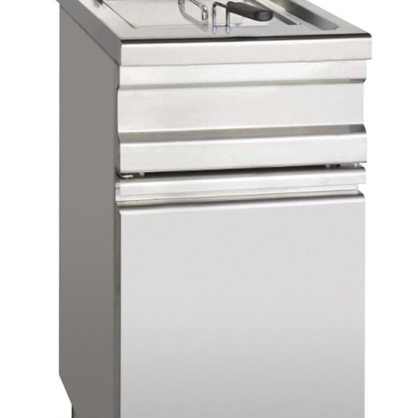 Freidora a Gas 14 Litros 13 kW con Mueble GF15S STAND ALONE