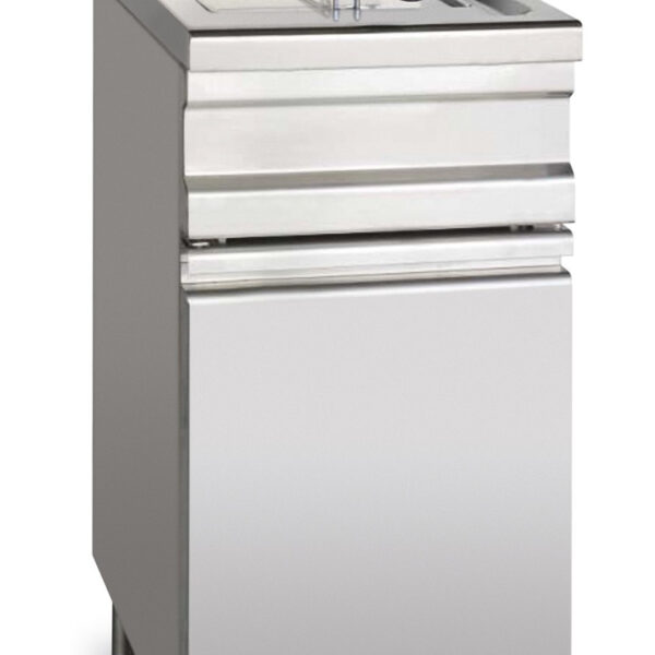 Freidora Eléctrica 14 Litros 9 kW Trifásica con Mueble EF12S STAND ALONE