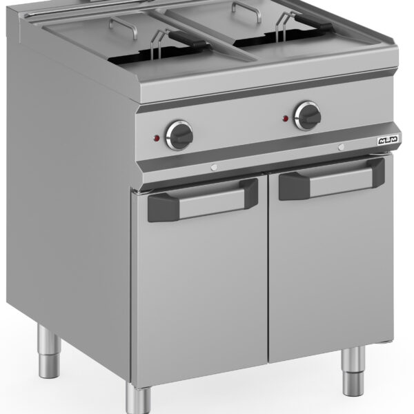 Freidora Eléctrica 2 cubas 13+13 Litros 18 kW MFRE77A MAGISTRA PLUS 700