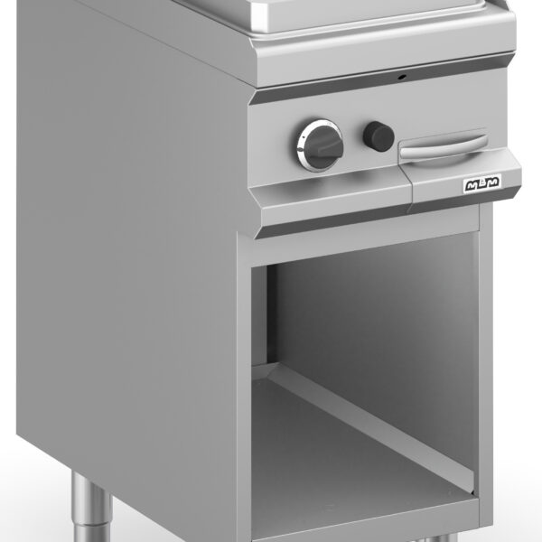 Frytop a gas 40 cm Placa Lisa Cromo Duro con Mueble MFTG74ALC MAGISTRA PLUS 700