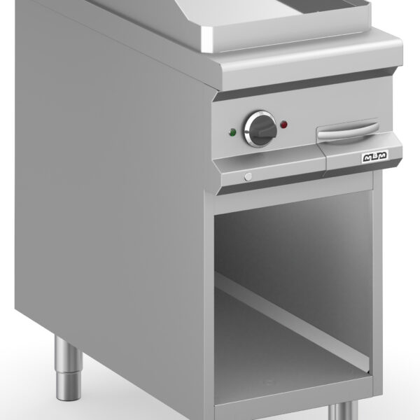 Frytop Eléctrico 40 cm Placa Lisa Cromo Duro con Mueble MFTE94ALC MAGISTRA PLUS 900