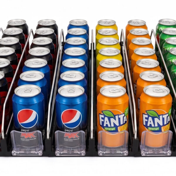 Empujador expositor de latas para CSL160